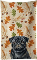 Caroline's Treasures Pug Dogs Kitchen Towel 15x25 in by CarolinesTreasures