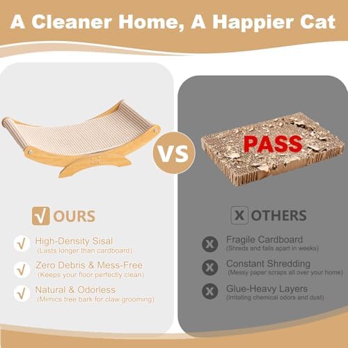 Large Cat Scratcher Bed, Cat Hammock - Image 3