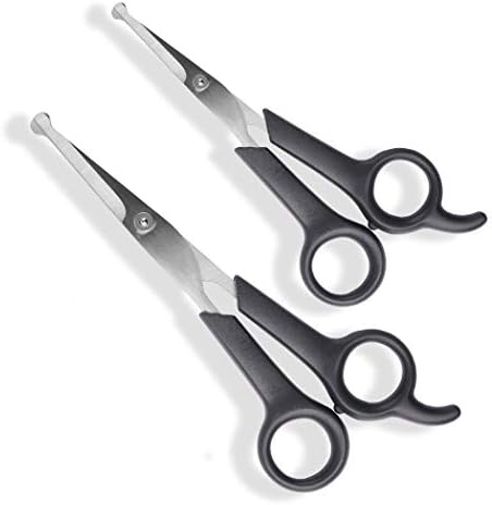 Pets First #1 Pet Grooming Scissors Body & Facial Trimmer Durable Stainless by PETSFIRST