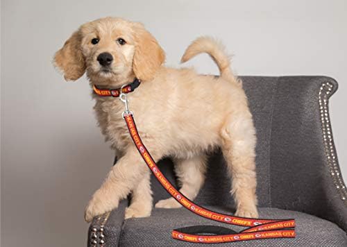 Pets First NFL Licensed Kansas City Chiefs Pet Leash, Size Large – Durable - Image 3