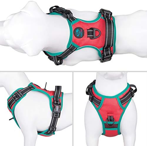 PHOEPET Upgraded No Pull Dog Harness, Reflective Adjustable Vest - Image 2