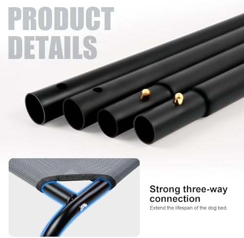42''Cooling Elevated Dog Bed - Image 5