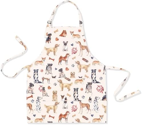 Plum Hill Waterproof Dog Grooming Apron, Groomer Apparel, Pet Washing Smocks - Image 7
