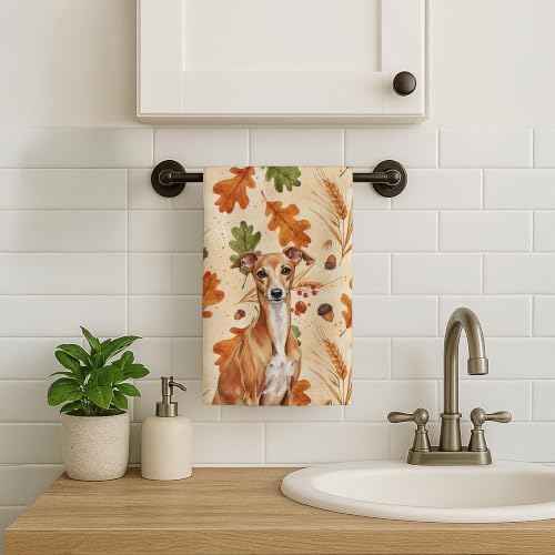 Caroline's Treasures Italian Greyhound Dogs Kitchen Towel 15x25 in - Image 2
