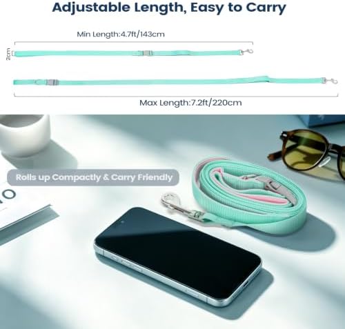 Hands Free Dog Leash, Crossbody Waist Dog Leash, Small Medium Dog Walking - Image 6