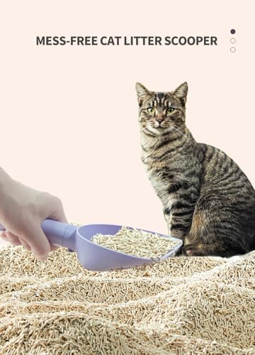 Cat Litter Scoop with Holder and Refill Bags, Mess-Free Cat Litter Scooper - Image 3