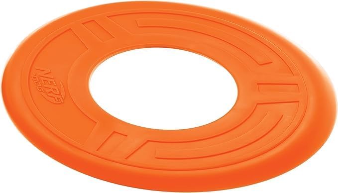 Nerf Dog Atomic Flyer Outdoor Dog Toy, 10 Inch Flying Disc Dog Fetch Toy - Image 2