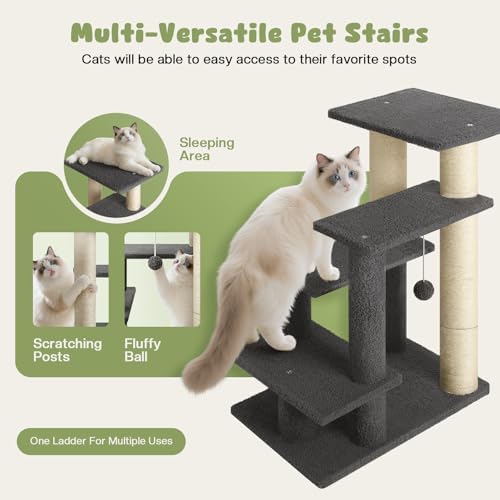 4-Step Pet Steps for Cats/Dogs, Cat Stairs - Image 4
