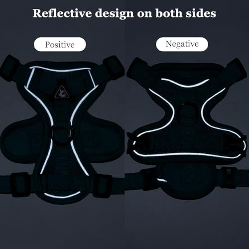 Wanheart cat Chest Harness and Leash, Anti-Escape Adjustable Soft mesh cat - Image 3