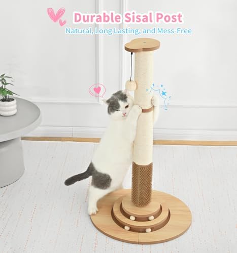 Made4Pets Tall Cat Scratching Post - Image 6
