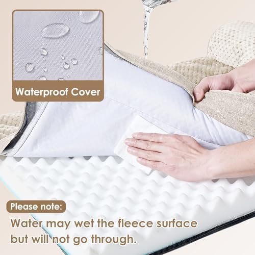 EHEYCIGA Memory Foam Dog Bed Large Size Dogs, Orthopedic Dog Bed Large - Image 3
