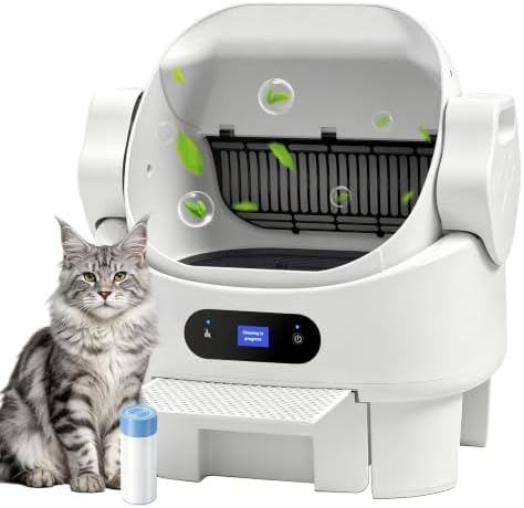 Self Cleaning Auto Litter Box Enclosure by KISENG