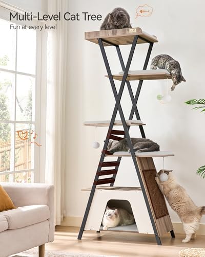 FourFurPets 72.4" Modern Cat Tree - Image 2