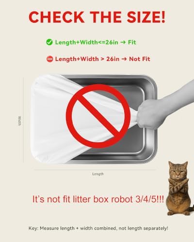 500 Count Cat Litter Box Bags for Automatic Cat Litter Box - Image 3