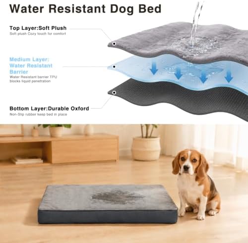 NUPIDA Large Plush Dog Bed for Crate - Image 5