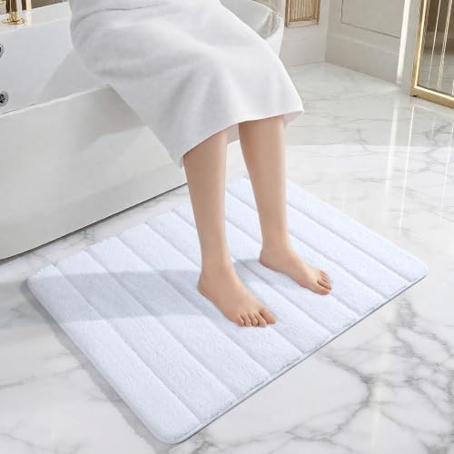 AROGAN Luxury Bathroom Rugs 24x17 Inch，Thick Soft Bath Rug Non Slip - Image 3