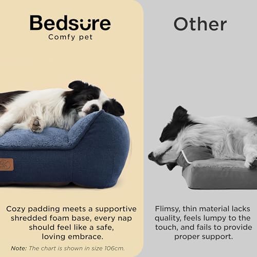 Bedsure SupportMax® Extra Thick Orthopedic XL Dog Beds Large Sized Dog - Image 3