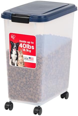 IRIS USA Dog Food Storage Container, Made in USA by IRISUSA