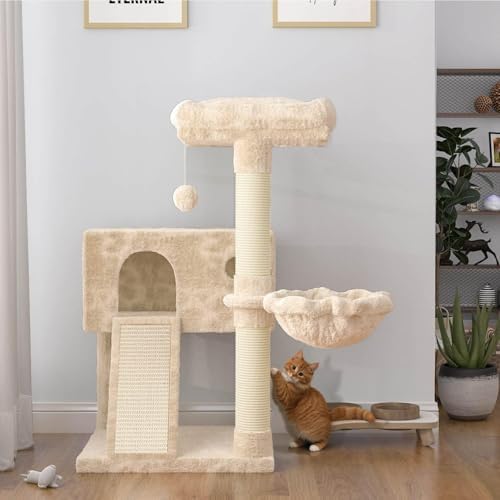 SHA CERLIN Cat Tree 36 Inches Cat Tower - Image 2