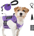 No Pull Tactical Dog Harness Small Sized Dog, Service Dog Vest by Yungaspy