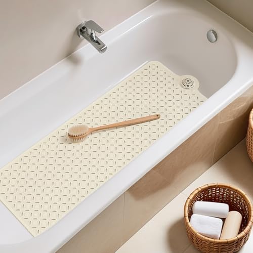 OTHWAY Bath Mat for Tub Non Slip: 39" X 17" Long Bathtub Mat - Image 2