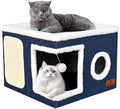 Cat Beds for Indoor Cats, Large Cat Cave Bed by Unknown