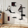 5 Pcs Wall-Mounted Climber Set, Wood Indoor by Unknown