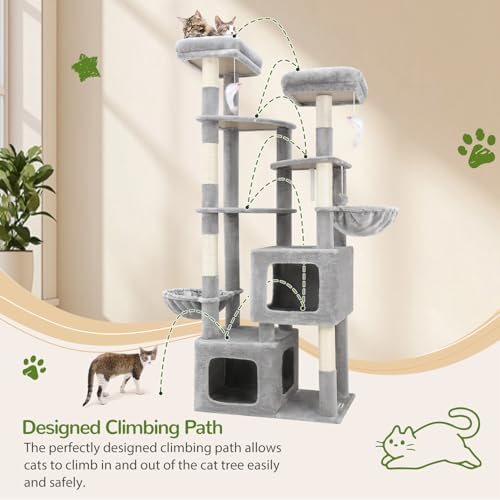 Globlazer S74E Pro Heavy Duty Maine Coon Cat Tree - Image 6