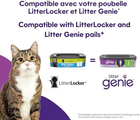 LitterLocker Square Refill Bags 4-Pack, Cat Litter Refills, 48 ft - Image 2