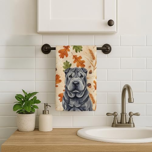 Caroline's Treasures Shar Pei Dogs Kitchen Towel 15x25 in - Image 2