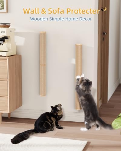 Aechonow 68" Wall Mounted Cat Scratcher - Image 2