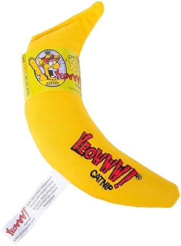 Yeowww! Catnip Chi-CAT-a Banana Toy - Image 2