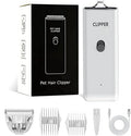 Feet Hair Trimmer, Dog Clippers, Quiet Washable USB Rechargeable Cordless Dog by Tileon