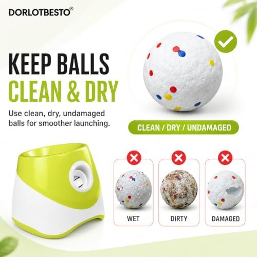 Automatic Ball Launcher for Medium Dogs, 2.28-Inch ETPU Balls - Image 5