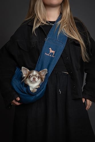 Noah & Paw Dog Carrier Sling for 3-10 lbs, Cat Carrier Bag - Image 2