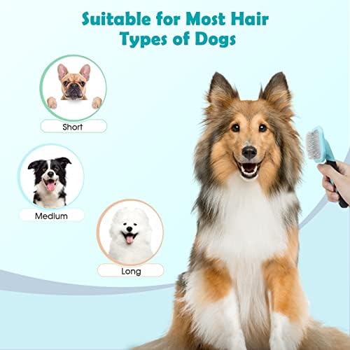 Slicker Brush, Dog Brush Gently Cleaning Pin Brush - Image 2