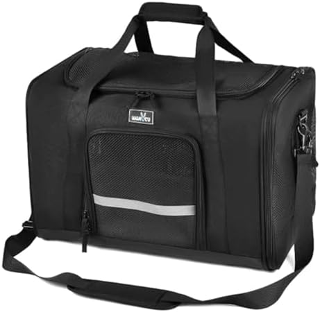 Wakytu Dog Carriers for Small Dogs, Cat Carrier Travel, Expandable, Collapsible by Petshome