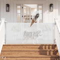 GRENFU Reinforced 71" Wide Retractable Baby Gates Long Dog Gate by BabyPetProofingProducts
