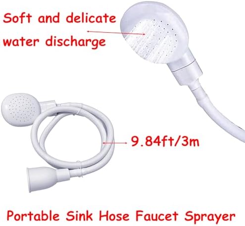 9.84ft/3m Sink Spray Rubber Hose, Sink Hose Attachment - Image 2