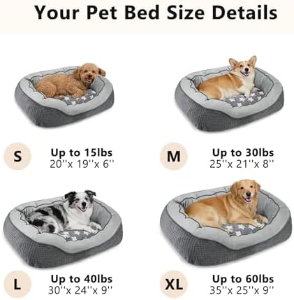 Large Dog Beds for Large Dogs, Washable Orthopedic Pet Bed - Image 6