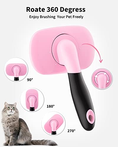 Glendan Dog & Cat Brush- Slicker Pet Brush- Shedding Grooming Tools - Image 3