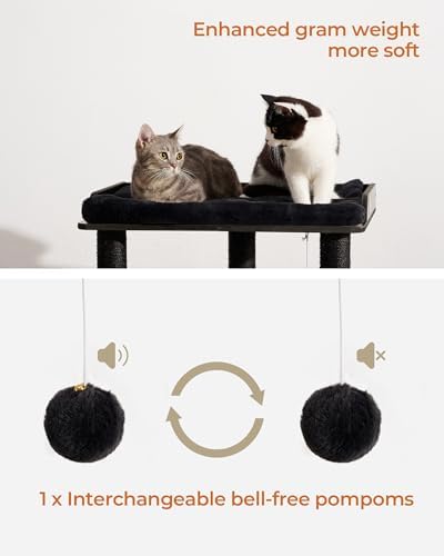 FourFurPets Modern Cat Tree for Large Cats, Full Sisal Cat Scratching Post - Image 5