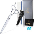 High-end Professional Dog Grooming Scissors Pet Grooming Shears 7 Inches by Fengliren%C2%AEDedicatedToScissorsForOver40Years