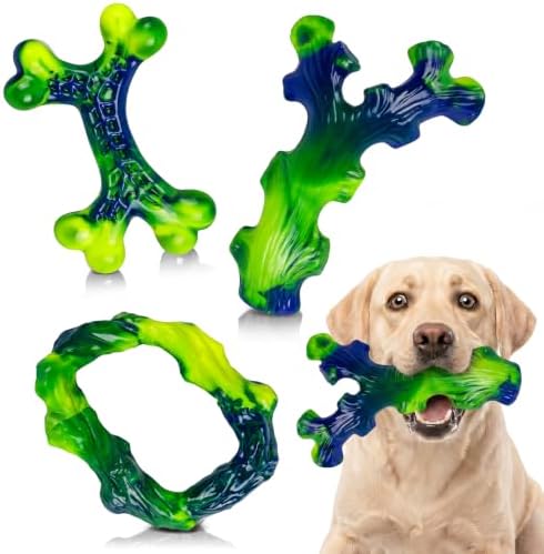 Frienhund 3-Pack Indestructible Nylon Dog Chew Toys by Frienhund