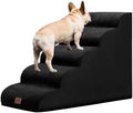 GoGoBunny Ramp Dog Stairs for High Beds 22.6" H, 5-Step Dog Slope Stairs by gogobunny