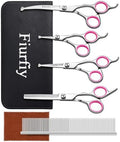 Furry Professional Pet Grooming Scissors - 6 in 1 Curved Scissors by Unknown