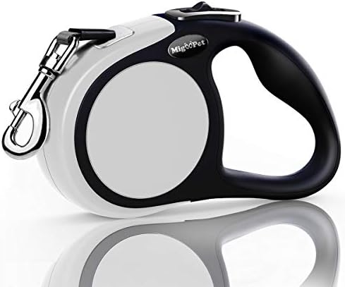 Heavy Duty Retractable Dog Leash-16ft Strong & Durable Walking Leash by MEEGOOD
