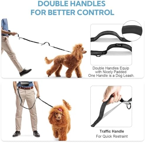 Hands Free Dog Leash for Two Dogs Walking - Image 6