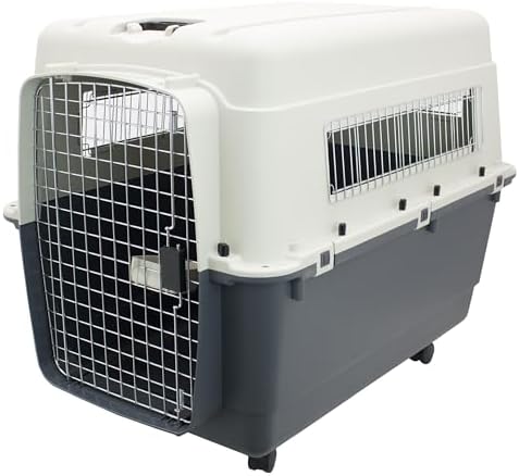 SportPet Airline Compliant XXX-LARGE 48" Travel Dog Kennel-Durable Plastic - Image 2
