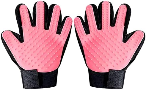 Pet Grooming Gloves – Deshedding & Bath Brush Gloves by Unknown